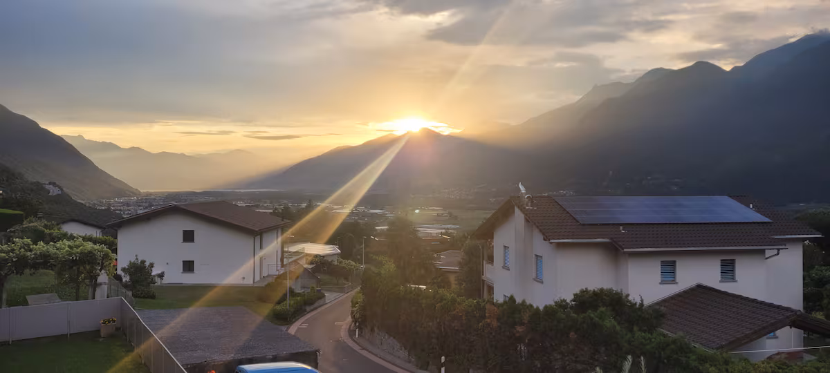 Tramonto sul Lago Maggiore